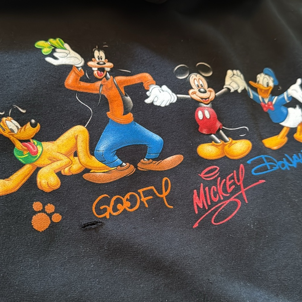 90’s Walt Disney World Vintage Zip-Up Sweater - Picture 5 of 11